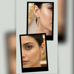 Simple Zircon Earings