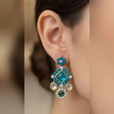 Elegant Kundan Earrings – Traditional Charm