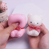 Bow Bear Squishy Toy – Each