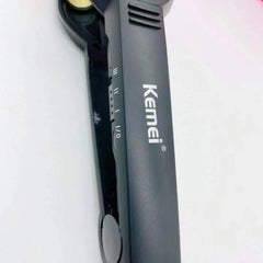 Kemei KM-2022 Hair Curling Ceramic 3 Barrel Clamp Curler