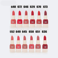 Miss Rose Azure Sky & Vermillion Lipstick