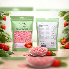 RICA Strawberry Hot Wax Beans – 150g