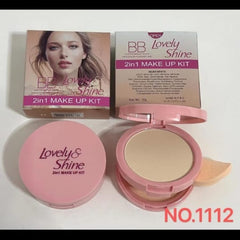 Lovely shine 2in1 face powder