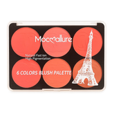 Mocallure 6 Colors Blush Palette