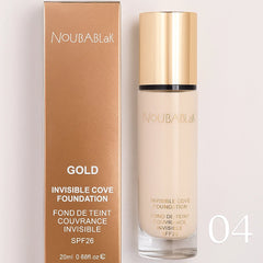 NoubaBlak Gold Invisible Cover Foundation SPF 25 – 20ml