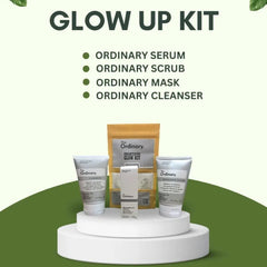 The Ordinary Glowing Kit (Cleanser Serum Organic Mask & Scrub)