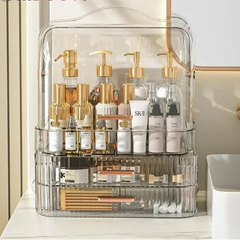 Transparent Dustproof Makeup Organizer