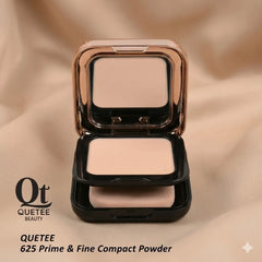 Quetee Beauty 2in1 High Quality Prime & Fine Oil Control Compact Powder