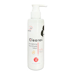 Clearex Vitamin E Skin Brightening Face & Body Lotion with SPF 25 - 200ml