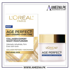 L'Oreal Age Perfect Anti-Sagging Collagen Expert Night Moisturizer 70g