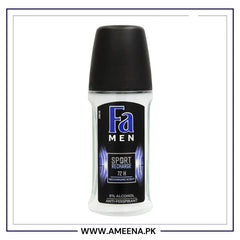 Fa Men 72H Sport Recharge Recharging Scent Roll-On Deodorant, For Men - 50ml