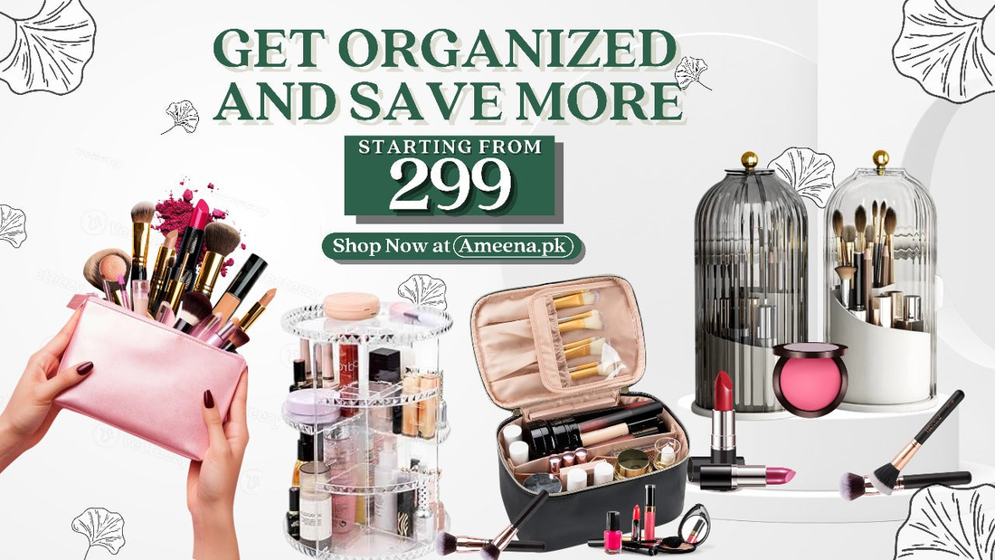 MAKEUP BAGS & ORGANIZERS