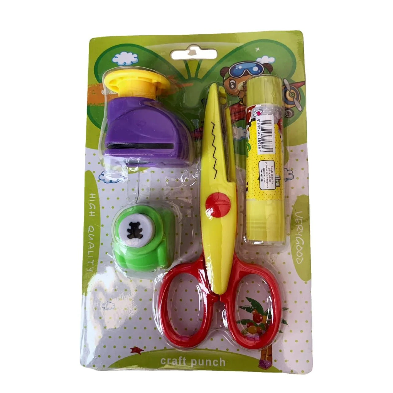 Craft Scissors Set Scissors for Children Craft Design, Clipbook, DIY Set