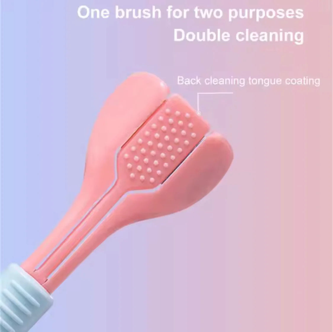 Soft Bristle 3 Sided Toothbrush
