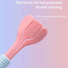 Soft Bristle 3 Sided Toothbrush