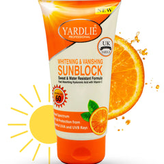 Yardlie Professional Whitening & Vanishing Sunblock - 120ml