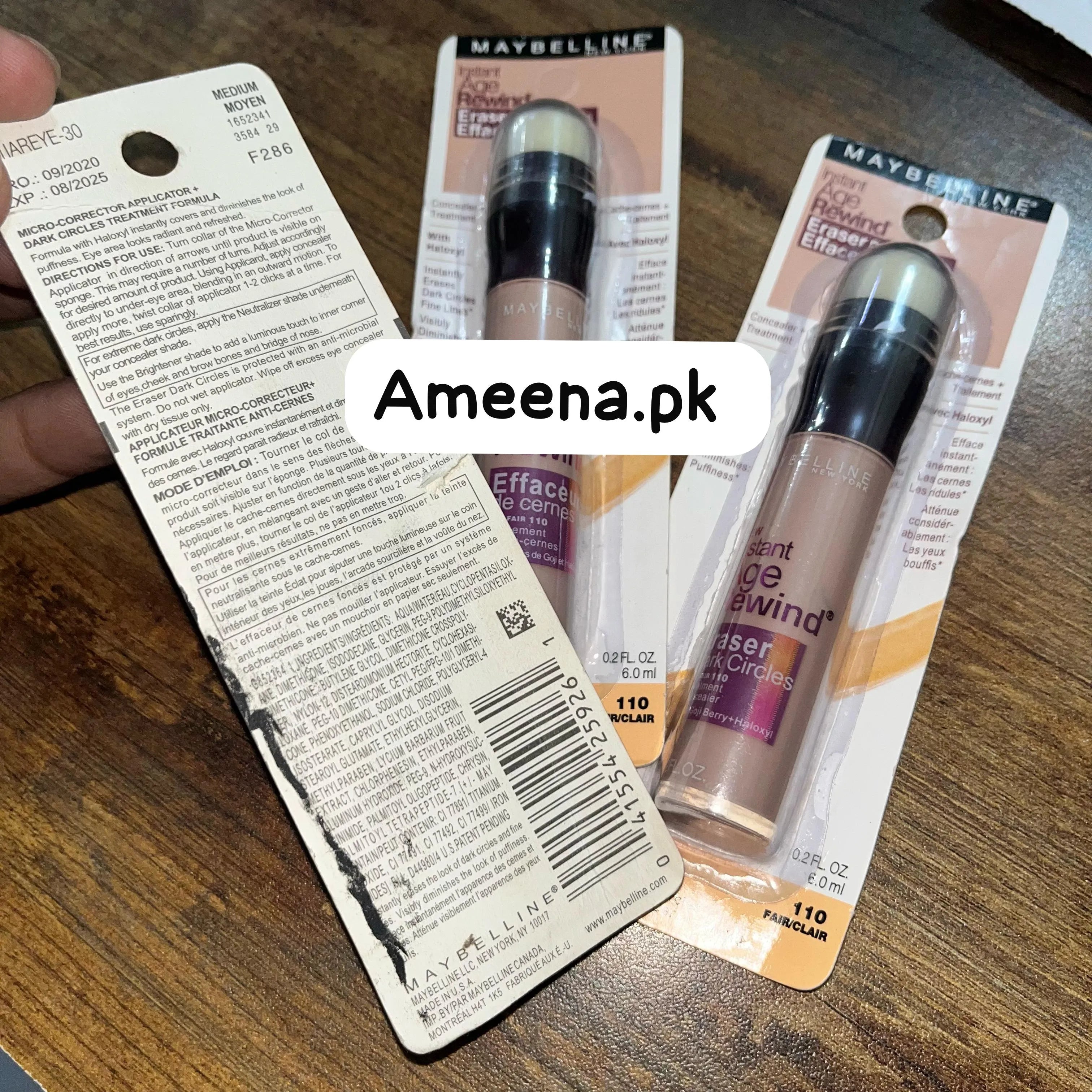 Maybelline Instant Eraser 12HR Multi-use 2-in-1 Concealer