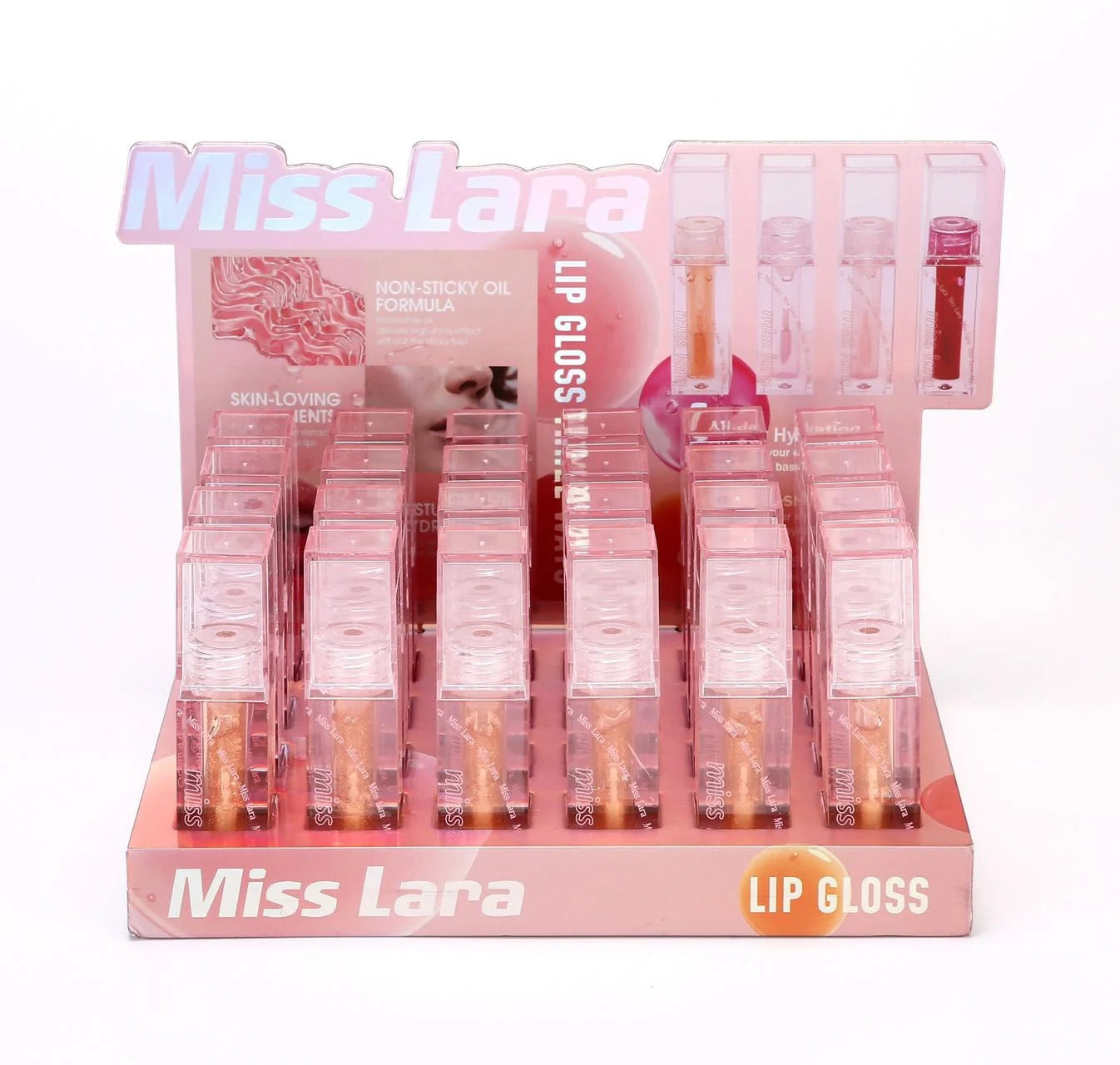 Miss Lara Transparent Lip Gloss - Each