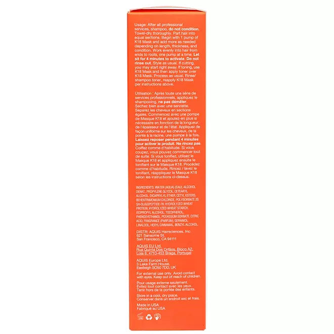 K18 Professional Molecular Repair Hair Mask 150ml