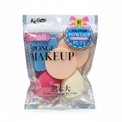 Keli Makeup Sponge and Powder Puff Set