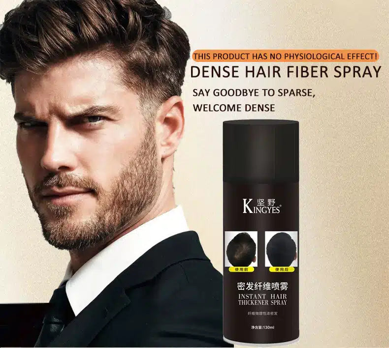 KINGYES Instant Hair Thickener Spray - 130ml