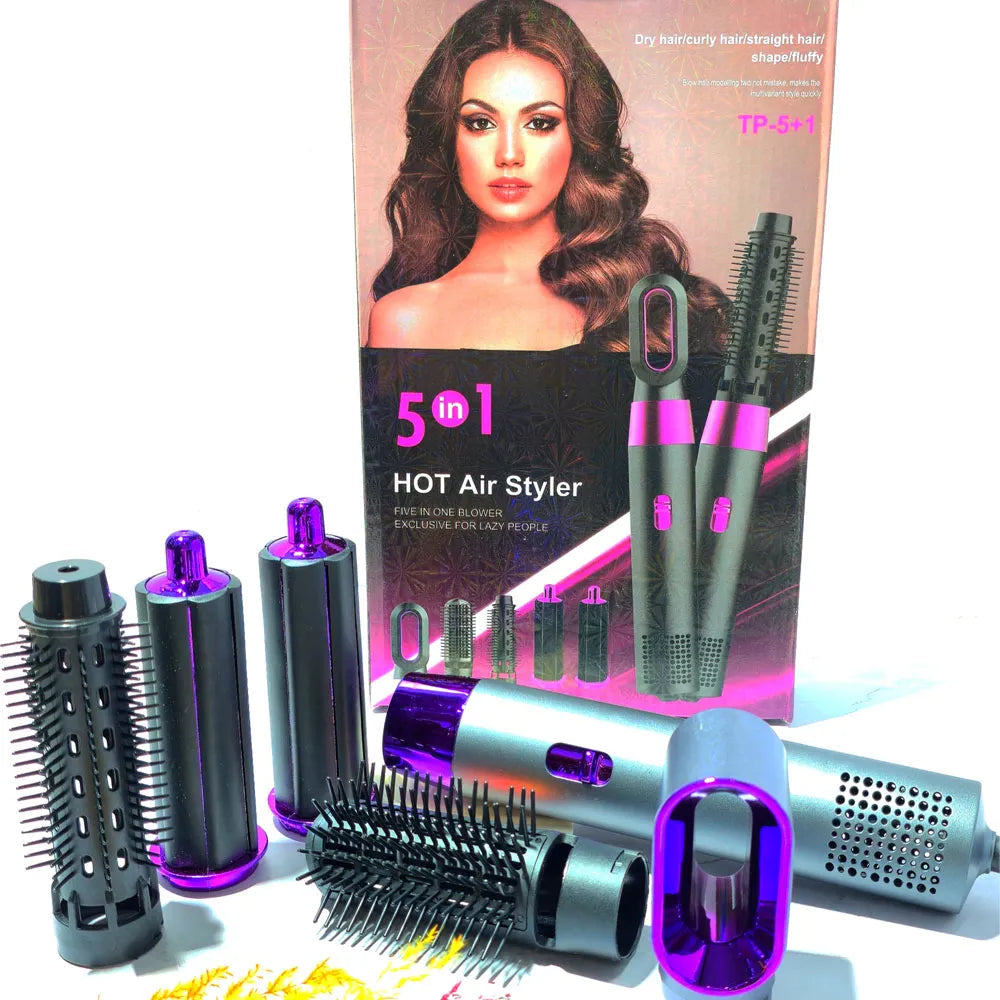 5 in 1 Hot Hair Dryer with free mini spray - Limited Stock