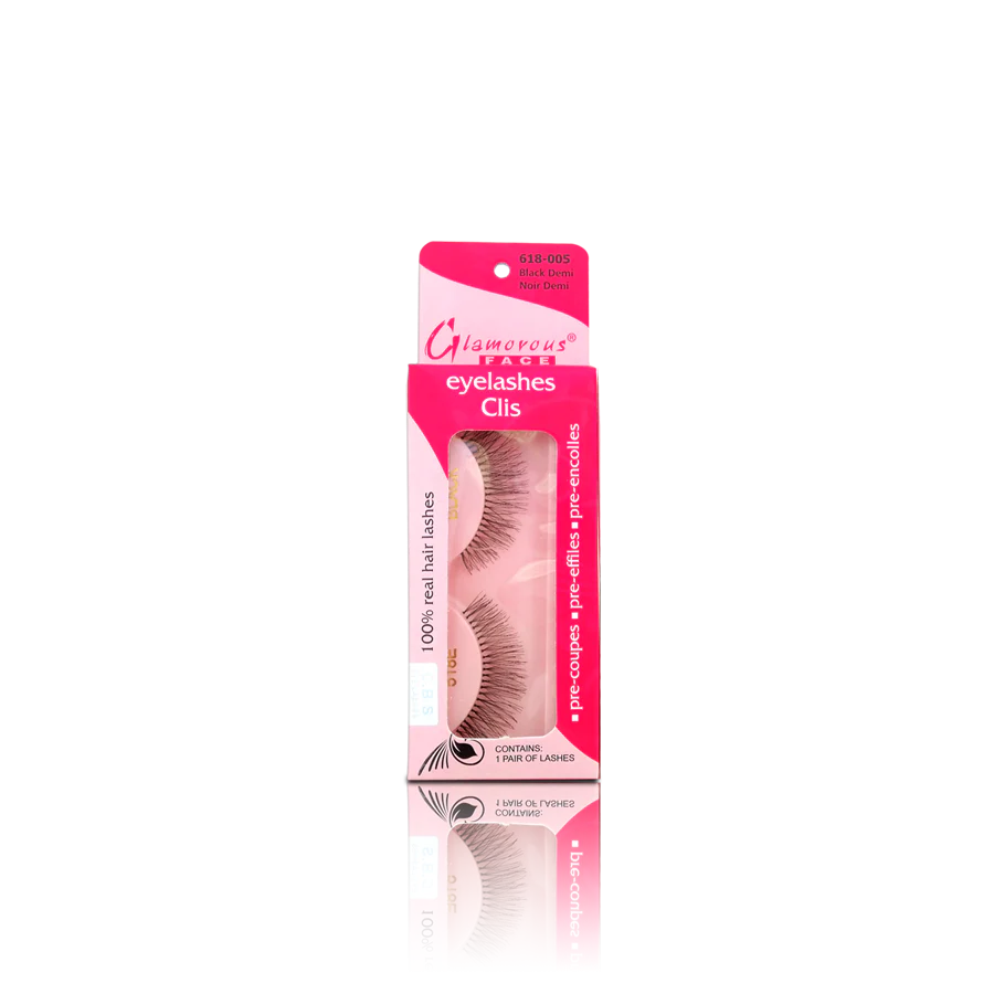Glamorous Face Eyelashes (6 Shades)