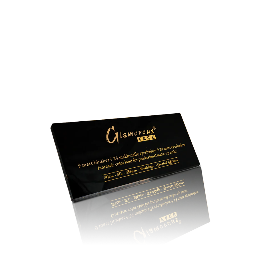 Glamorous Face 24+24+9 Matte, Velvet Eyeshade & Blushon Kit