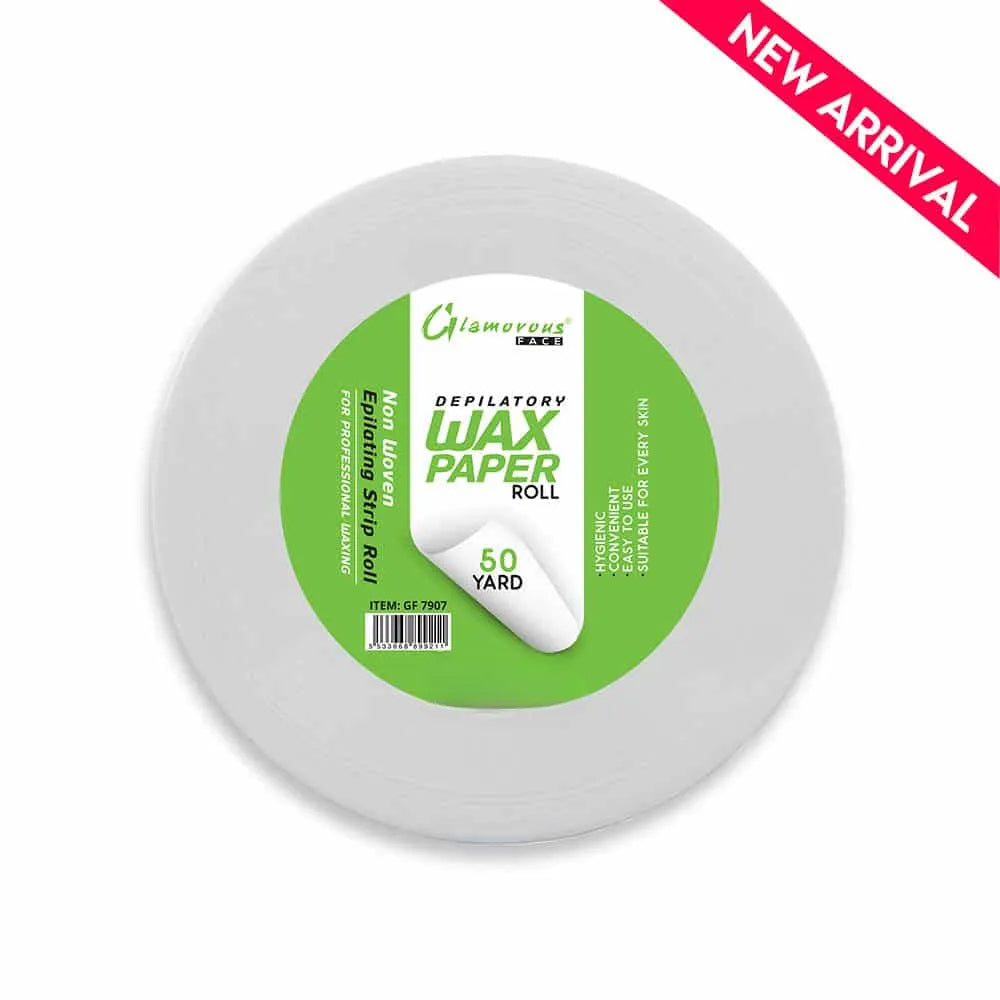Glamorous Face Depilatory Wax Paper Roll