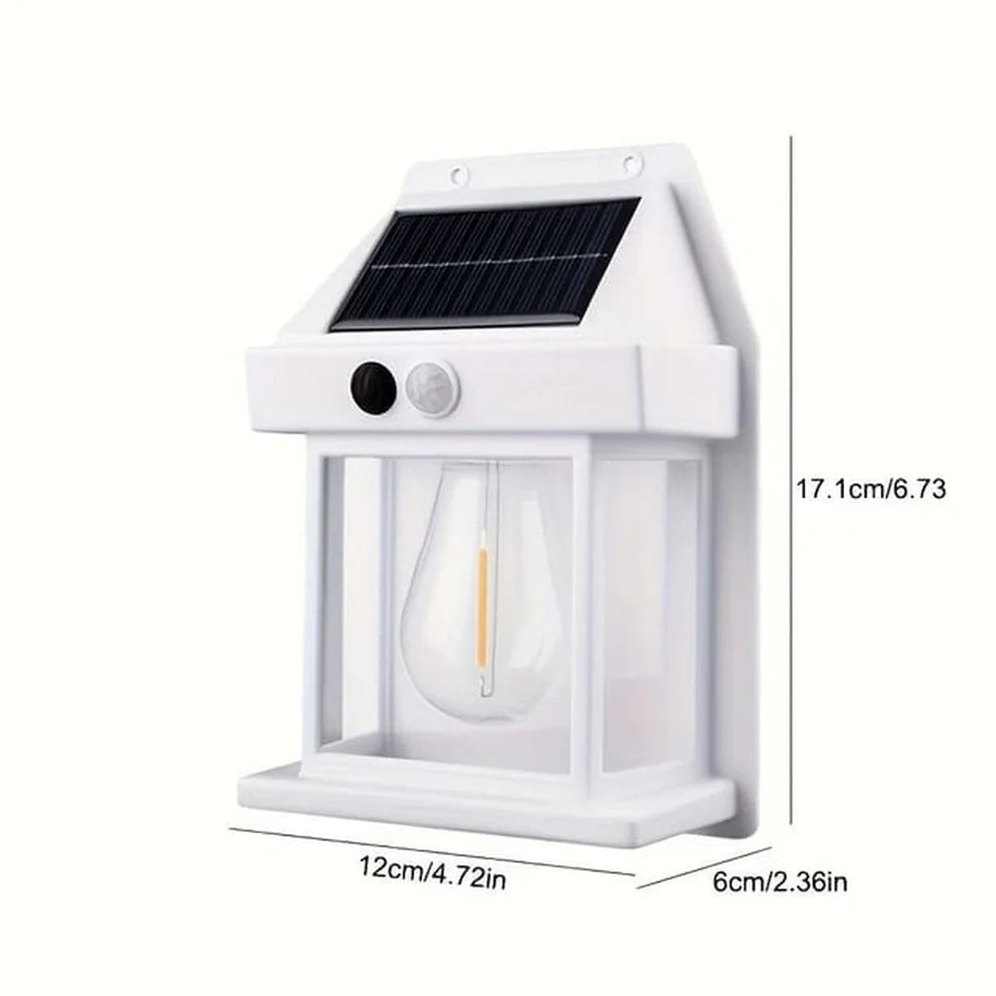 Solar Tungsten Wireless Outdoor LED Wall Light