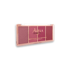 Aqua Color Line Bloom Blusher Glow & Contouring Kit