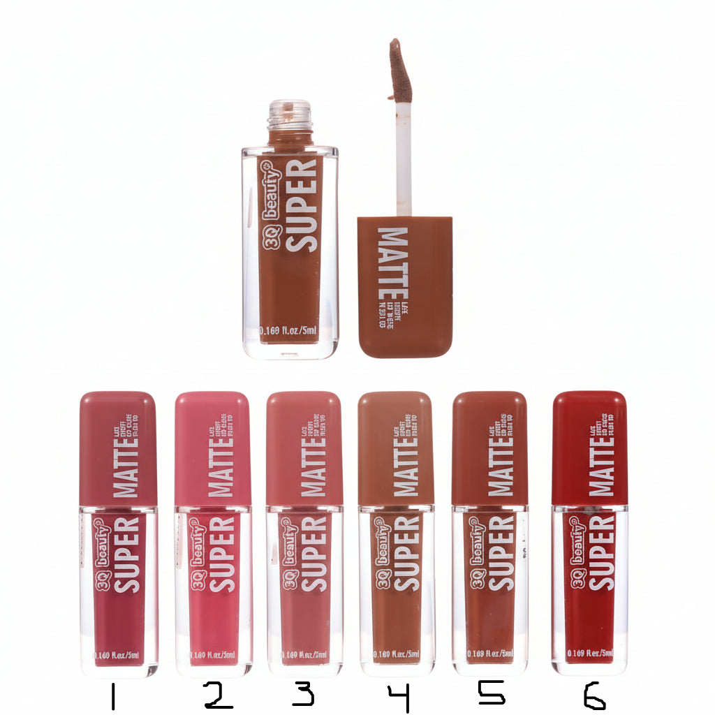 3Q Beauty Lip Gloss Super Matte