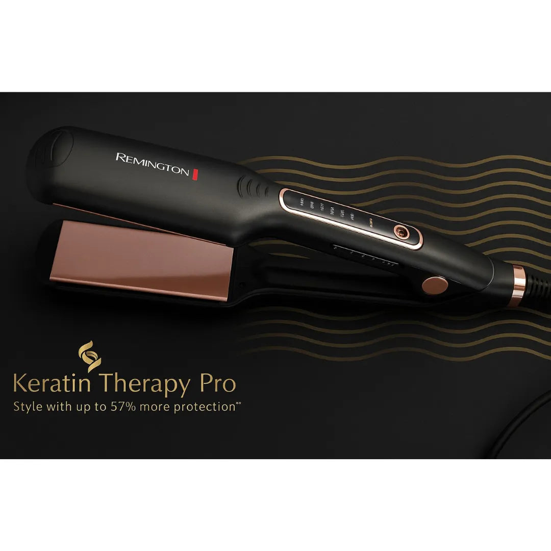 Remington Keratin Therapy Pro Hair Straightener – Heat 450 °C/.950 °C