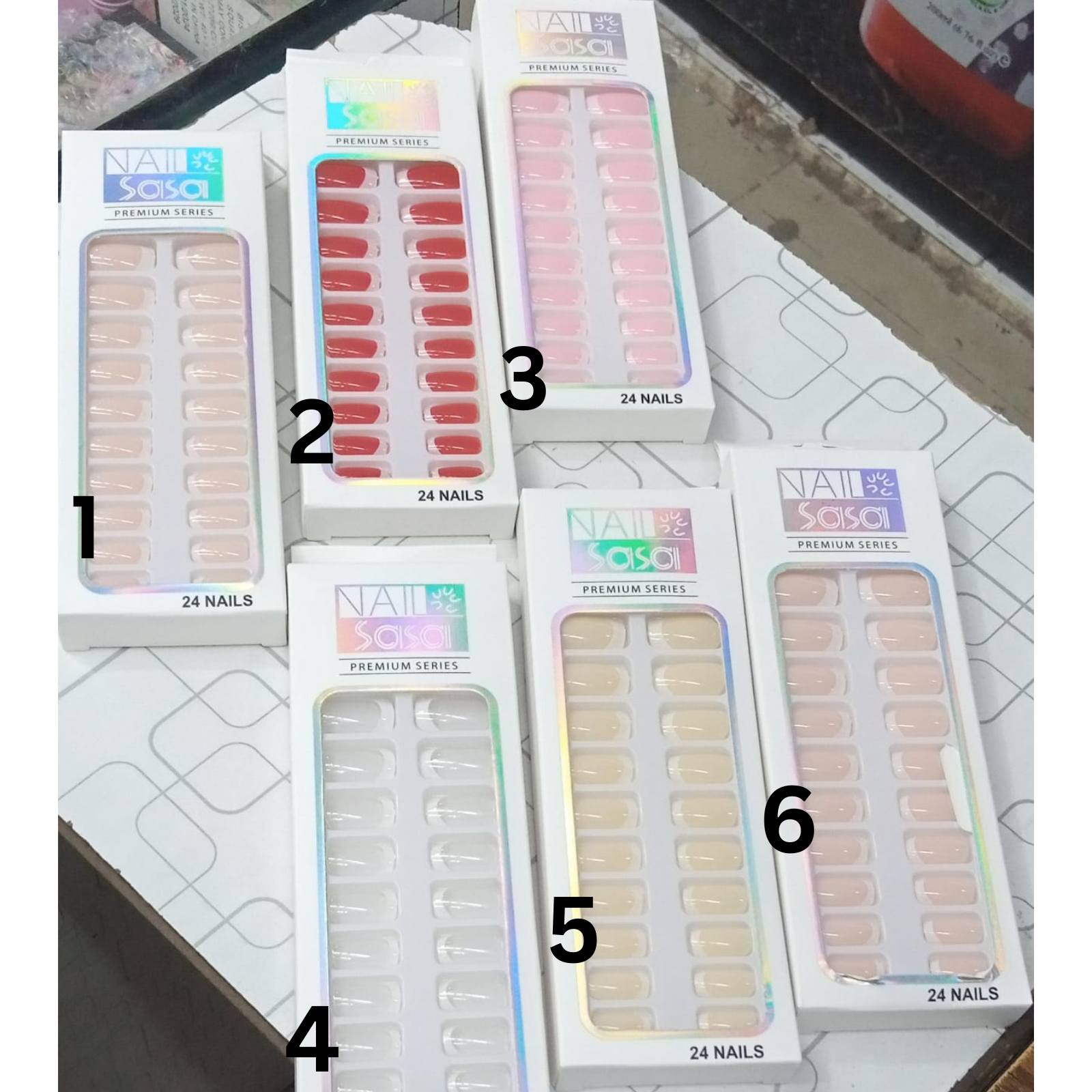 Sasa Nails Original With Sticker Glue