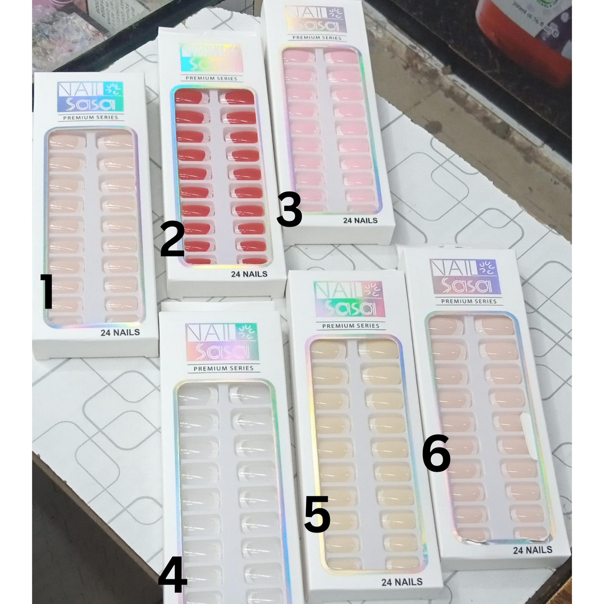 Sasa Nails Original With Sticker Glue