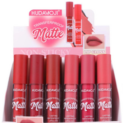 Hudamoji Matte Transferproof Waterproof Lip Gloss