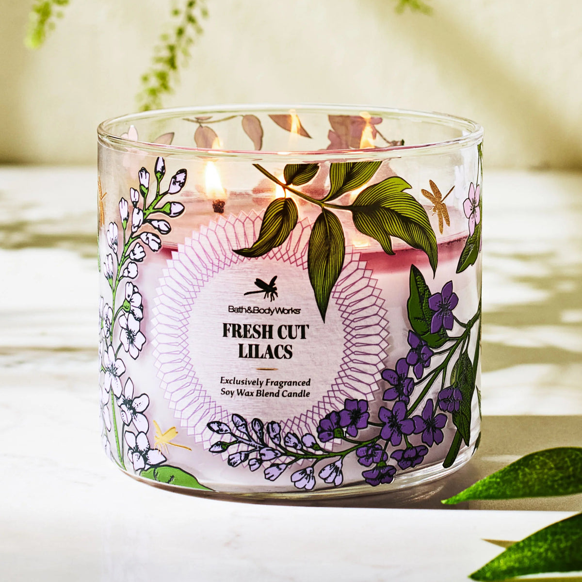 Bath & Body Works Fresh Cut Lilacs 3-Wick Candle 411g