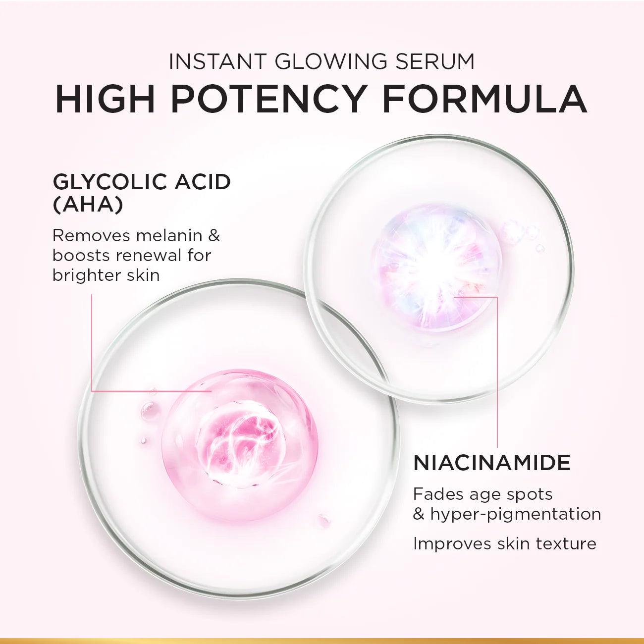 Loreal Paris Glycolic Bright Instant Glowing Face Serum