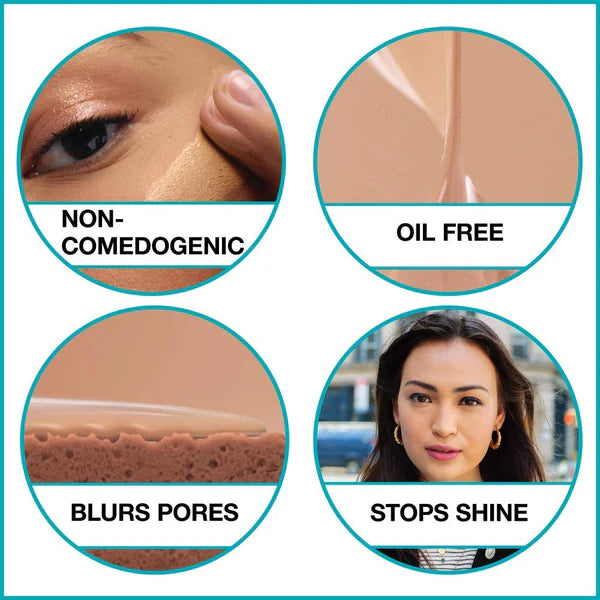 Maybelline New Fit Me Matte + Poreless Liquid Foundation Spf 22 - 30ml