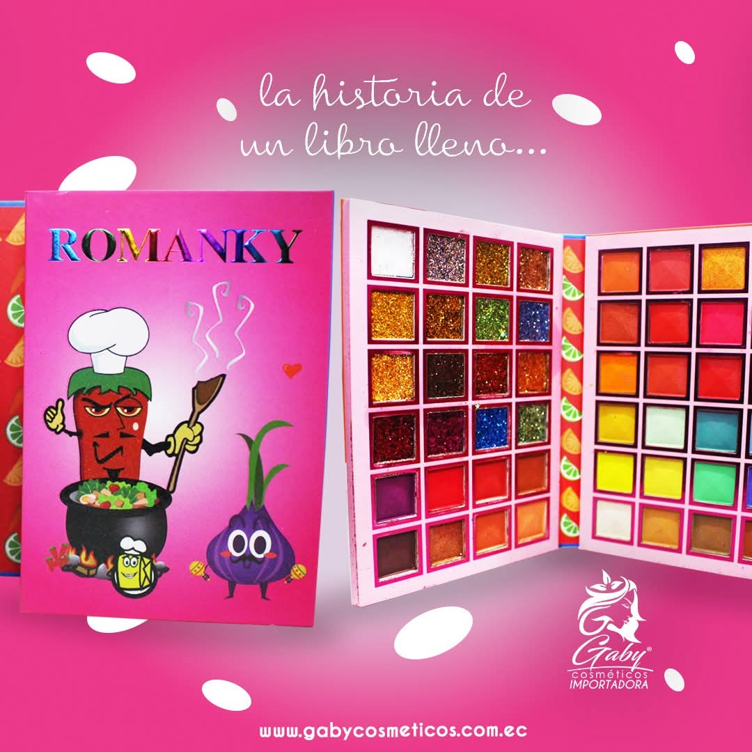 Romanky 4-Fold Makeup Palette