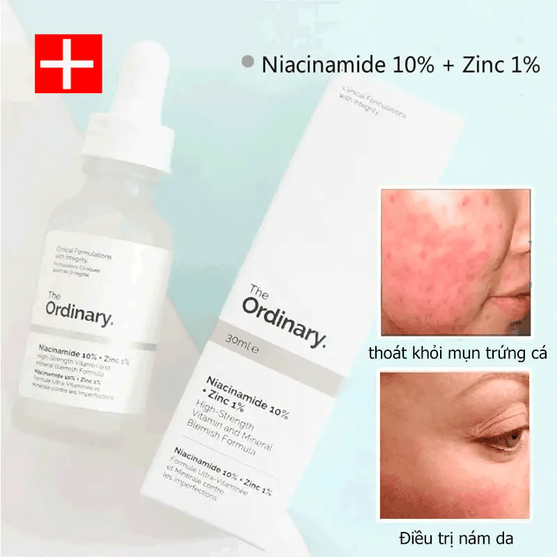 The Ordinary Niacinamide 10% + Zinc 1% Serum - 30ml