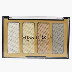Miss Rose Highlighters Palette -  4 Color