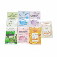 Facial Sheet Masks - Tea Tree, Hyaluronic Acid, Collagen & More