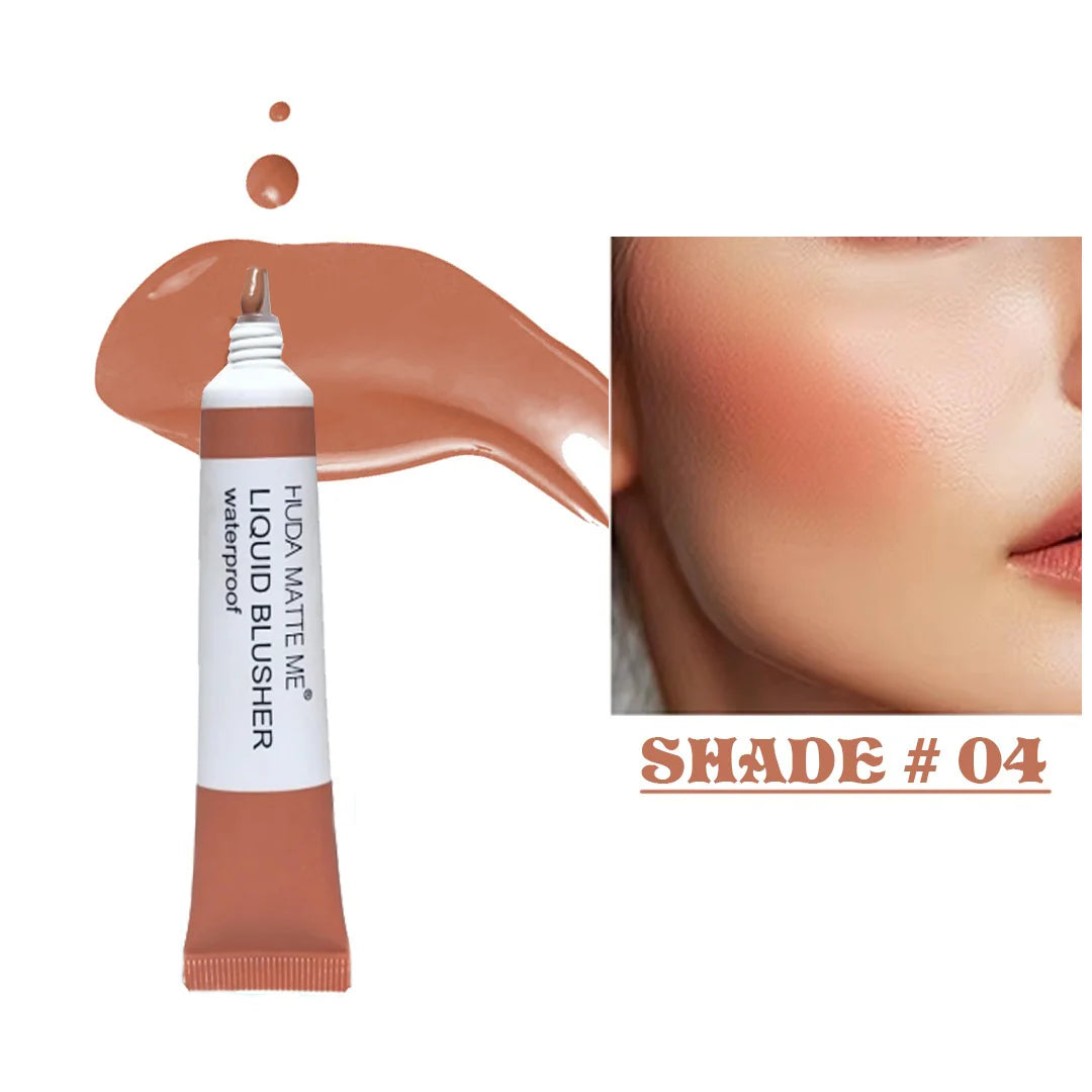 Huda Matte me Liquid Blusher Waterproof - 15ml