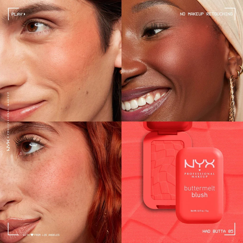 NYX Professional Makeup Buttermelt Blush - 5g