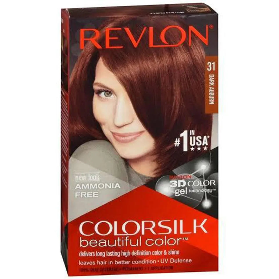 REVLON (Italy) 31 Dark Auburn 3D Hair Color