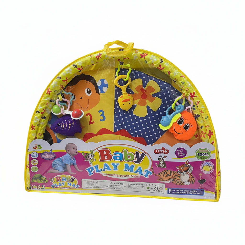Baby Play gym Mat with Hanging Toys
