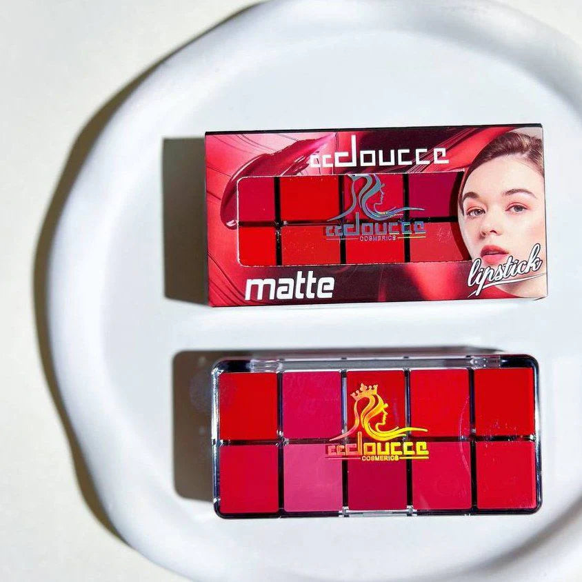 Cecloucce 10 Color Matte Lipstick Palettes