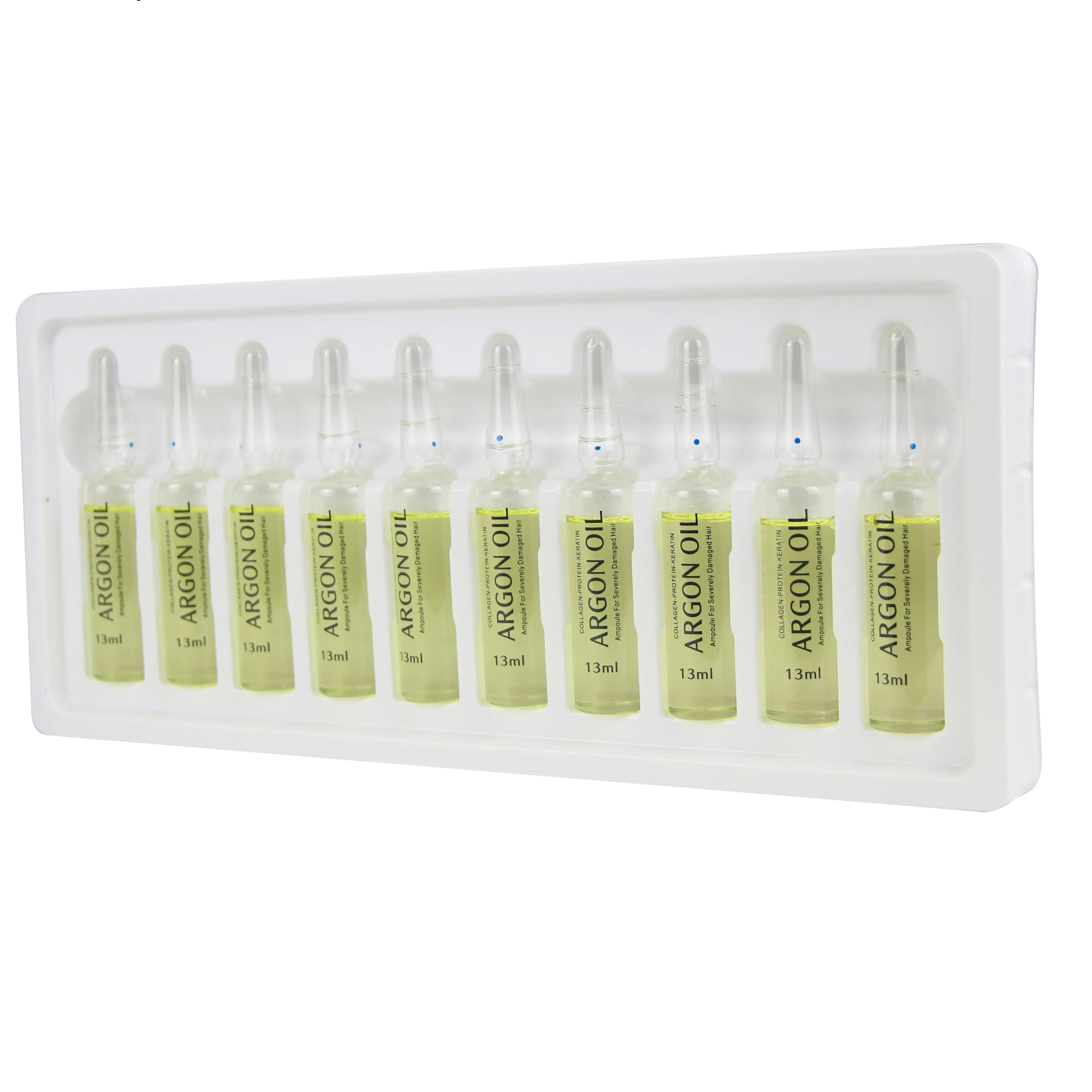 Keratin Queen Brazilian Straightening Collagen Protein Hair Care Ampoules 10ps