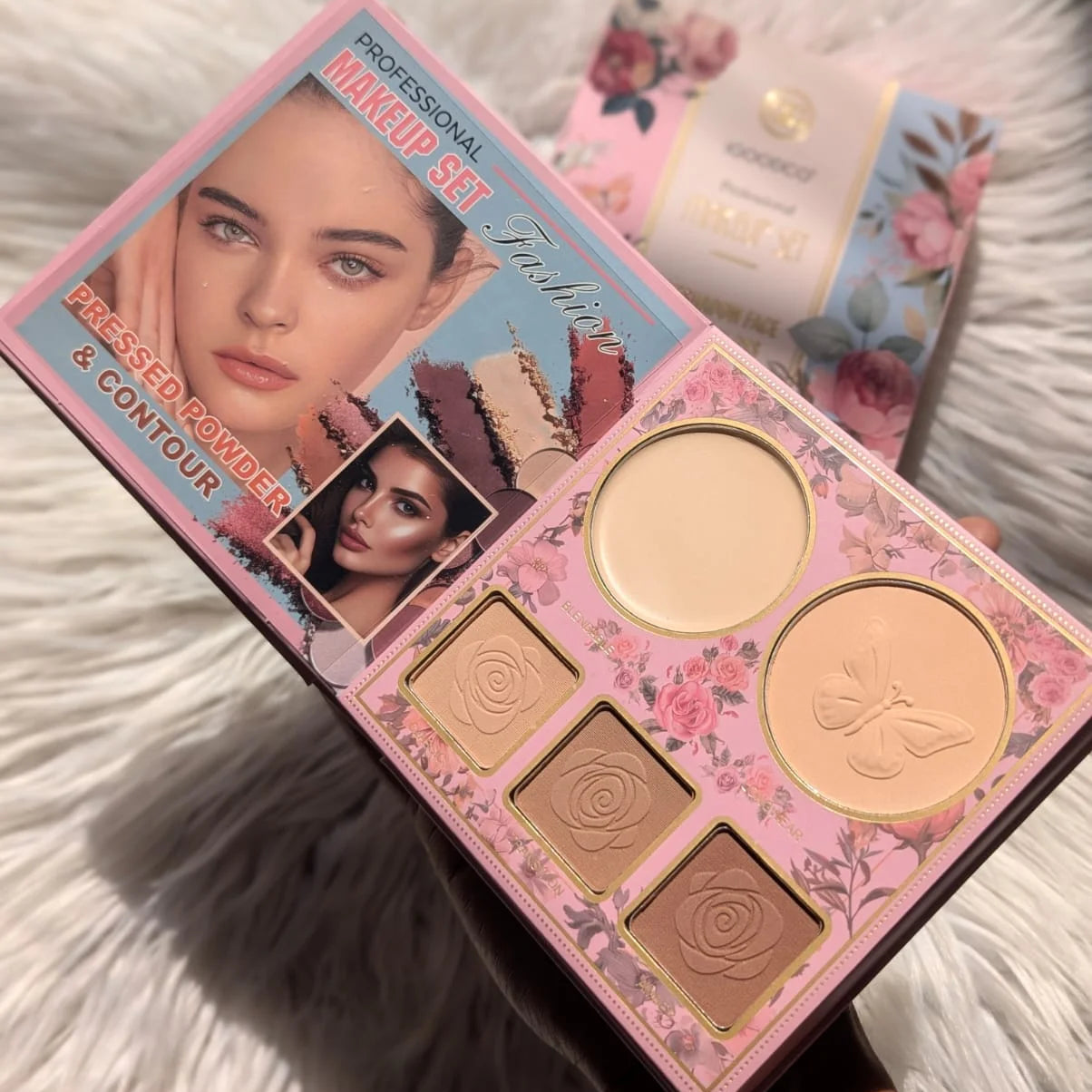 IGOODCO Professional Makeup Set - 4 Pages Makeup Palette Book